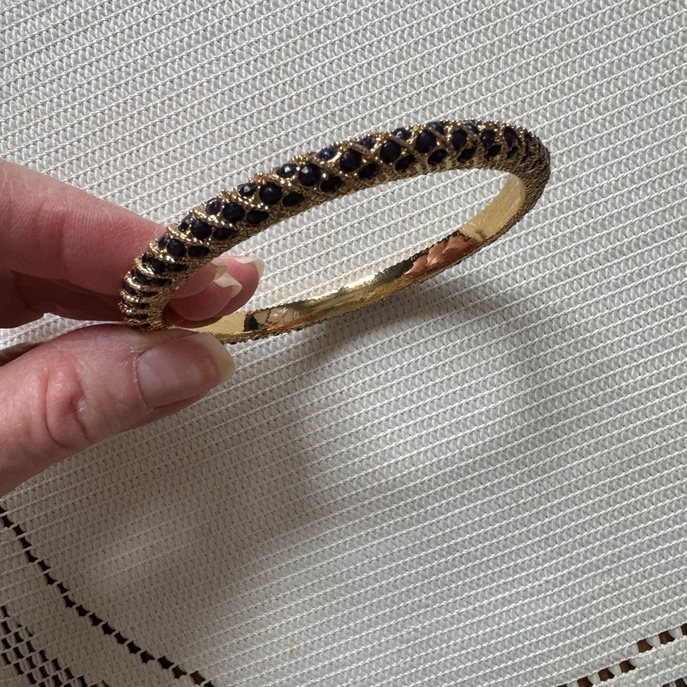 💙NWT - Lilly Pulitzer Gold and Navy Bangle Bracelet💙